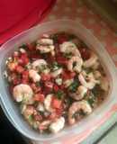 Ceviche de camarón