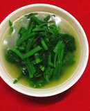 Canh ngọn rau bí ngô