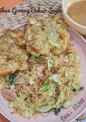 Foto resep Bihun Goreng Bakso Sosis