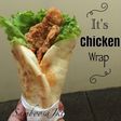 FriedChicken Wrap (ayam tepung kentucky)