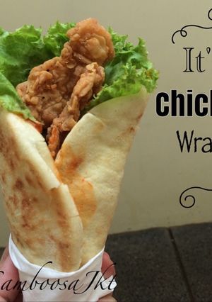 Foto resep FriedChicken Wrap (ayam tepung kentucky)