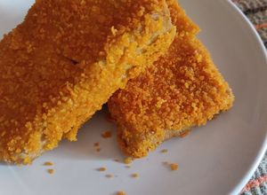 Una foto de Milanesa de tofu 🌱 vegan