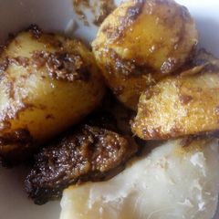 A picture of Sweet potato in stew.