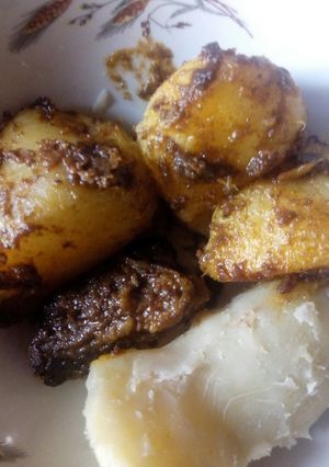 A picture of Sweet potato in stew.