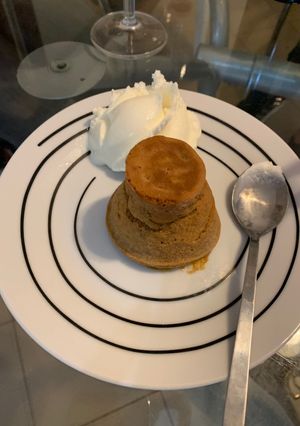 Una foto de Volcán de dulce de leche