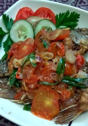 Foto resep Mujair bumbu tomat