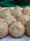 Repollitos de masa choux (profiteroles)