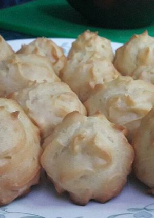 Una foto de Repollitos de masa choux (profiteroles)