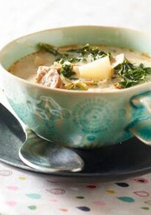 A picture of Zuppa Toscana (Better than Olive Garden!).