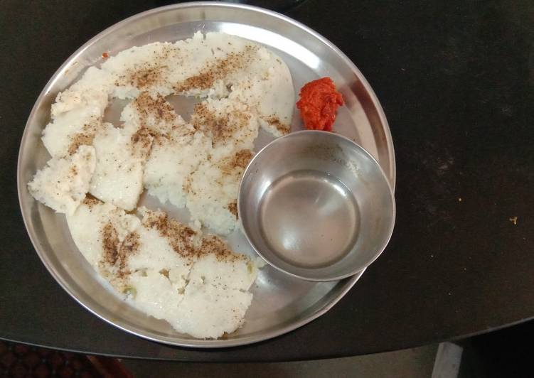 Steps to Make Homemade Surati white dhokla