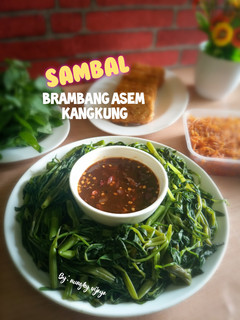 Foto resep Sambal Brambang Asem Kangkung