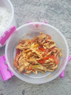 Foto resep Ayam suwir bumbu rujak