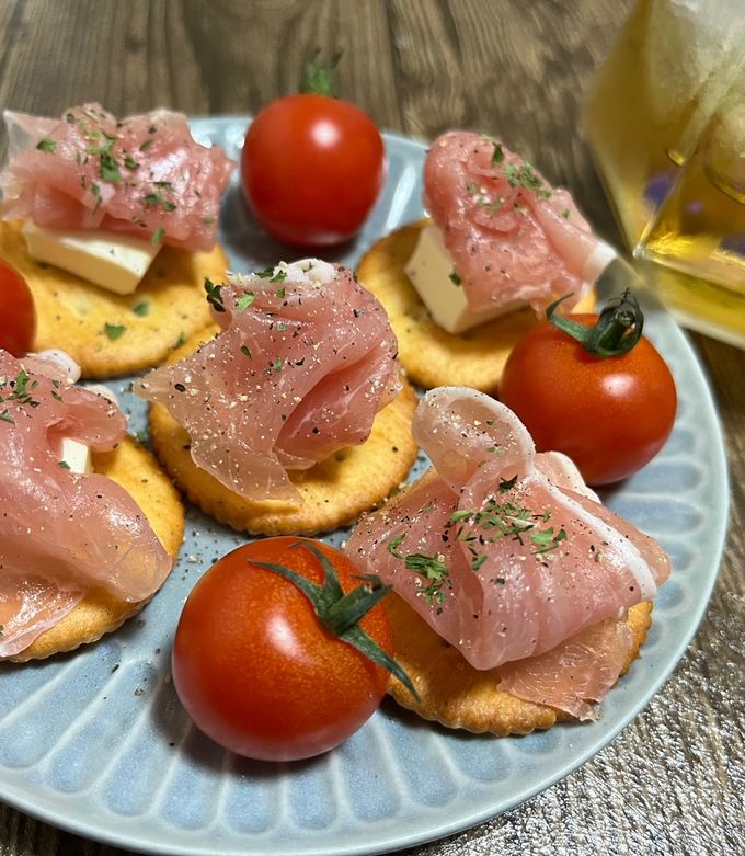 Easy Ritz Cracker Appetizer Recipe By ななち✩⡱