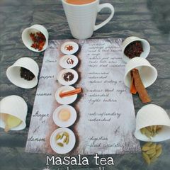 Masala Chai ☕❤️☕ A picture of Masala Chai ☕❤️☕.