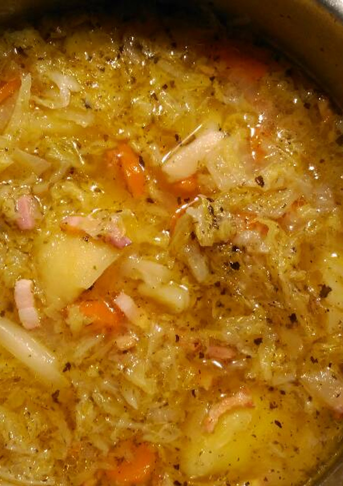 Una foto de Repollo guisado en su jugo