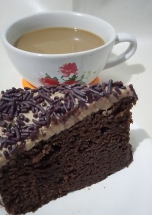 Foto resep Buttermilk chocolate steam cake