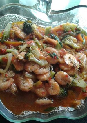 Foto resep Tumis Kuah Udang Sayur