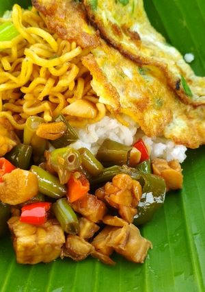 Foto resep Oseng tempe buncis