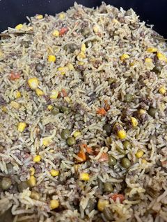 صورة لوصفة رز اوزي بالخضار