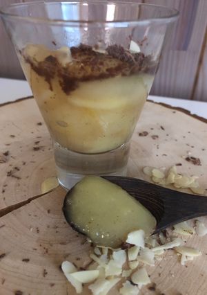 Une photo de Verrines poire cannelle