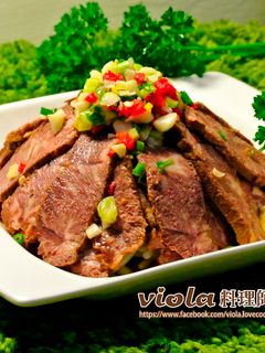 越式涼拌牛肉 的食譜成品照片