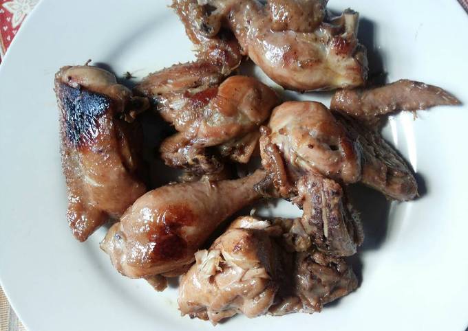 Ayam bacem goreng mentega