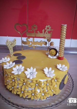 عکسی از دستور خمیر فوندانت خانگی 🤗