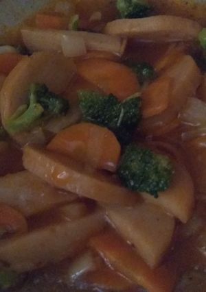 Foto resep Gelatin Asam manis simple pol