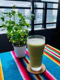 Smoothie de manzana, kale y menta 🍎