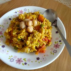 A picture of Protein loaded Masala oats.