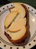 Pear on Brie Toast