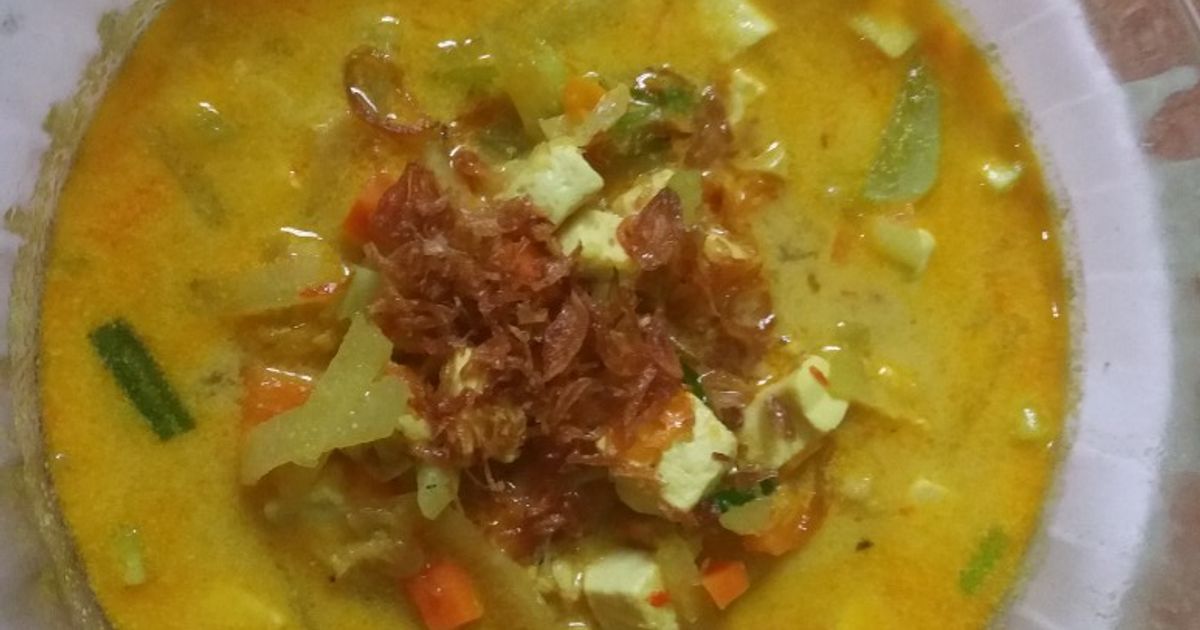 Resep kuah labu siam wortel rumahan enak dan mudah - Cookpad