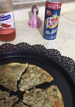 صورة لوصفة عيش ابو اللحم