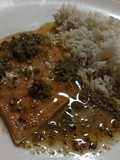 Salmon with Capers, Lime and Maple Syrup