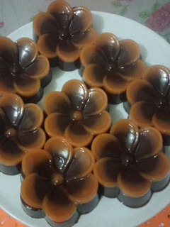 Foto resep Puding susu coklat mangga praktis