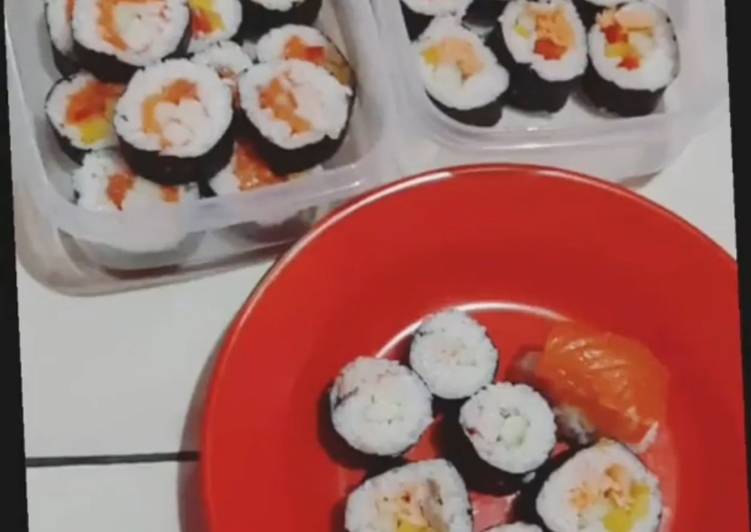 Salmon Sushi Homemade