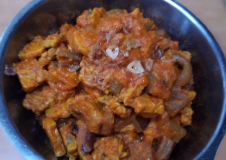 Krecek Tempe Bumbu Bali