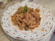 Una foto de arroz choritos