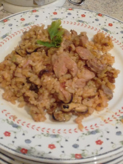 Una foto de Paella fácil