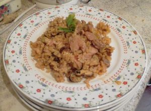 Una foto de Paella fácil