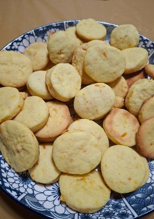 Una foto de Galletas de naranja 🍪 🍊