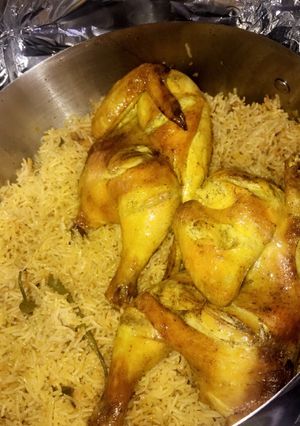 صورة لوصفة مندي دجاج ❤️