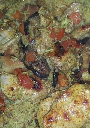 صورة لوصفة مقلوبة في القصدير بدون ماء😍