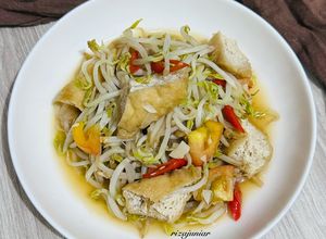 Foto resep Tumis Tahu Kecambah