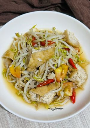 Foto resep Tumis Tahu Kecambah