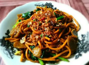 Foto resep Mie Lidi Goreng Bakso