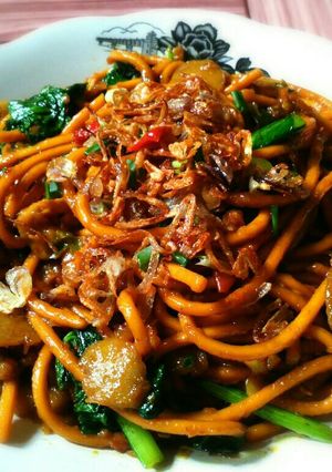 Foto resep Mie Lidi Goreng Bakso