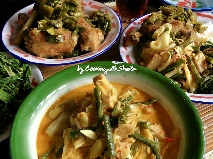 Standar Resep bikin Gulai Nangka Muda Padang  sesuai selera