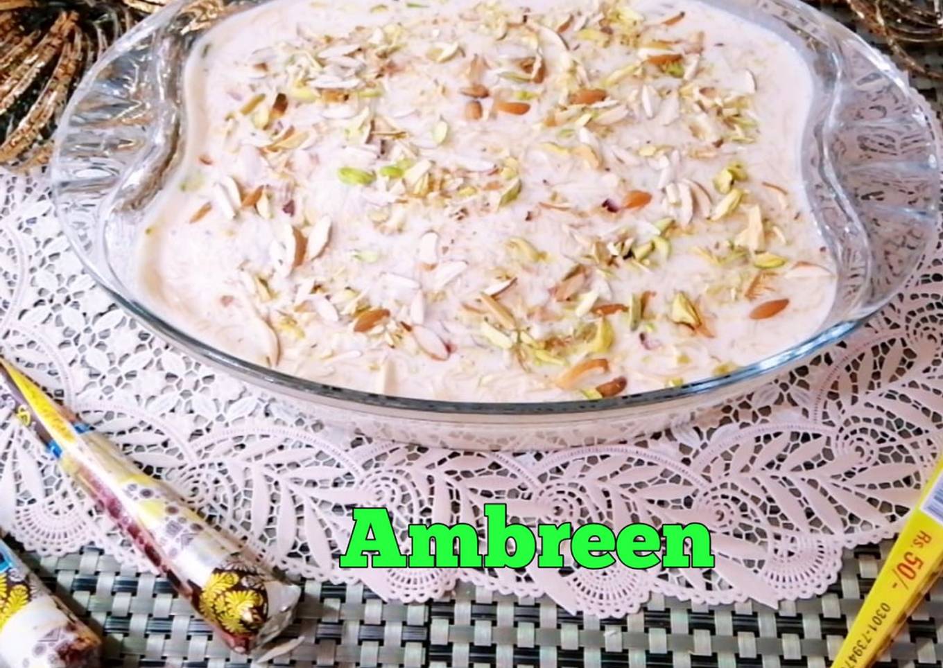Special Eid Sheer khurma 😋