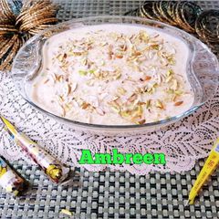 A picture of Special Eid Sheer khurma 😋.